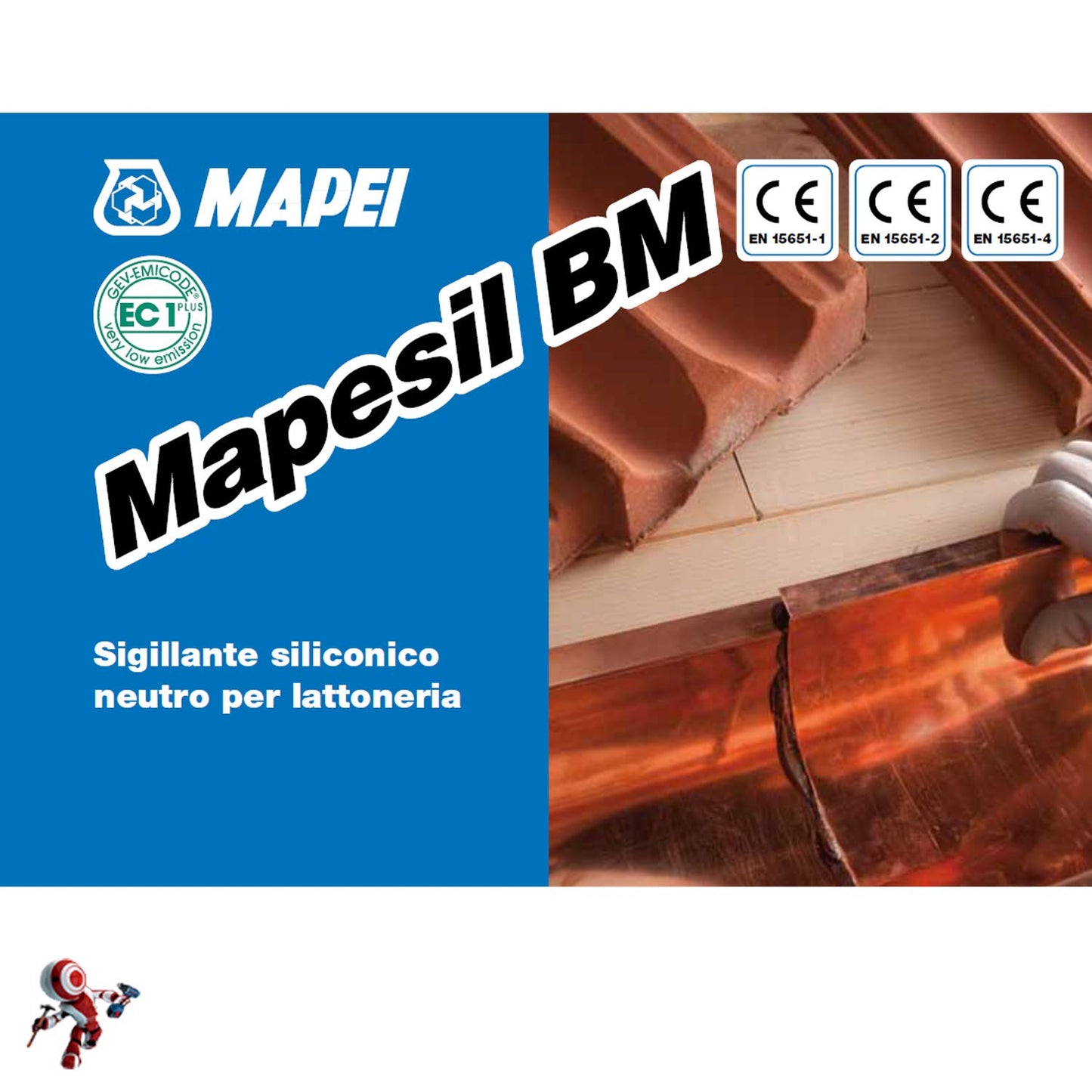 MAPEI SILICONE MAPESIL BM 247 RAME 310ml