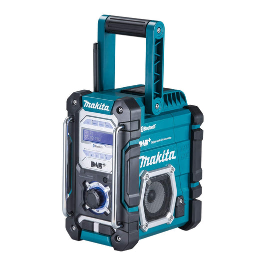 Makita DMR112 Radio da cantiere DAB/DAB+, agli ioni di litio, con Bluetooth, batterie e caricabatterie non inclusi