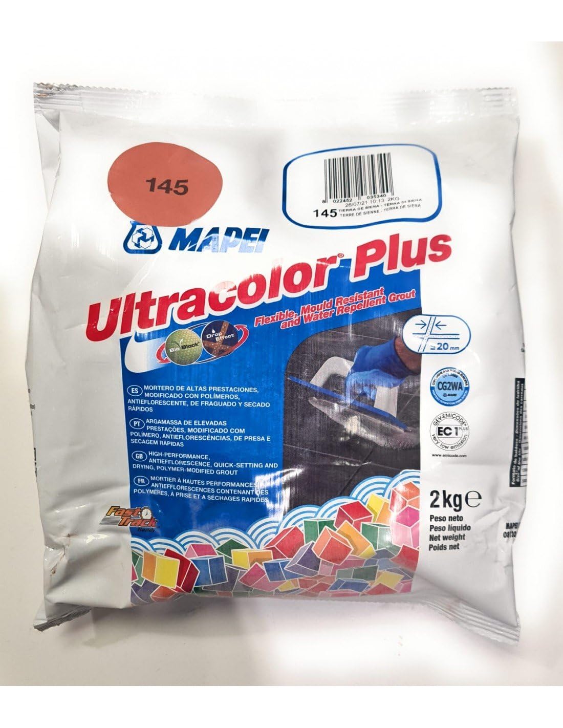 MAPEI Malta per giunti Ultracolor Plus (145) Terra di Siena 2 Kg