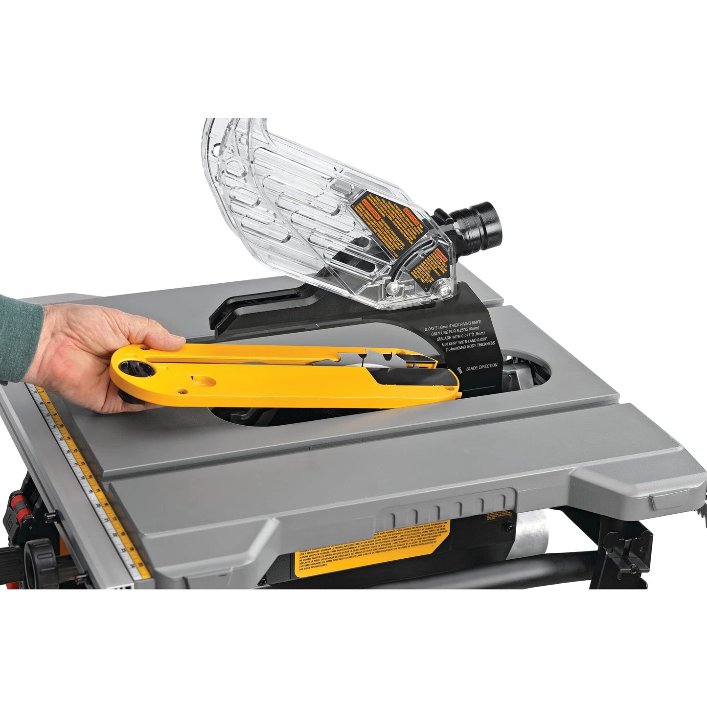 Dewalt DWE7485-QS - Sega da tavolo, 210 mm, 1850 W + base DE7400