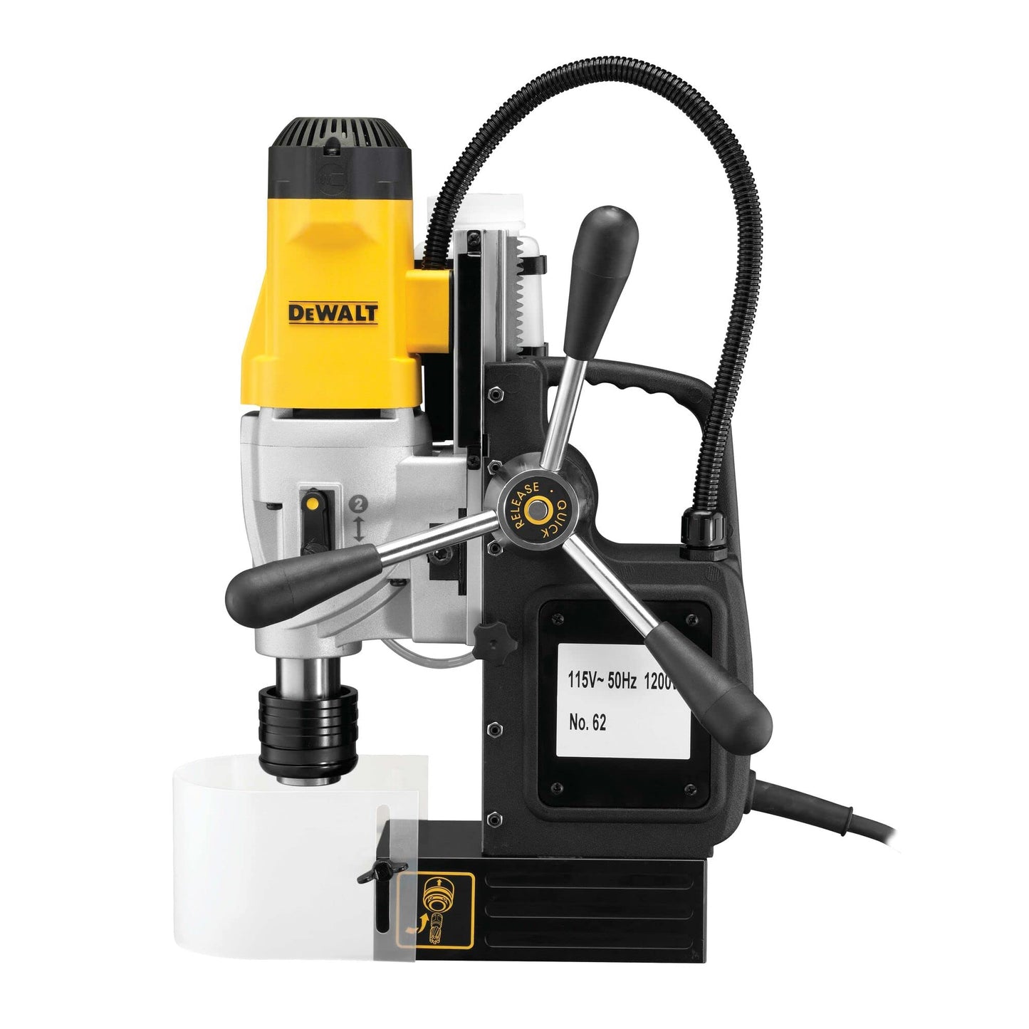 DEWALT trapano a colonna a supporto magnetico, DWE1622K-QS