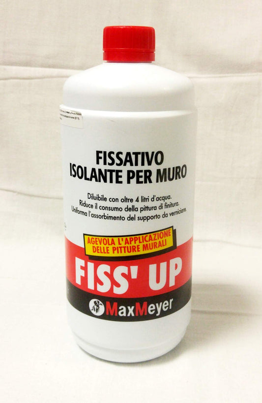 Fissativo Isolante per muri "Fiss'Up" Max Meyer 1 lt, Bianco