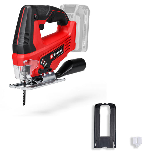 Einhell TC-JS 18 Li - Solo Seghetto alternativo Power X-Change (18V,max taglio legno 70 mm, max taglio plastica 10 mm, max taglio metallo 8 mm, senza batteria e caricabatteria)