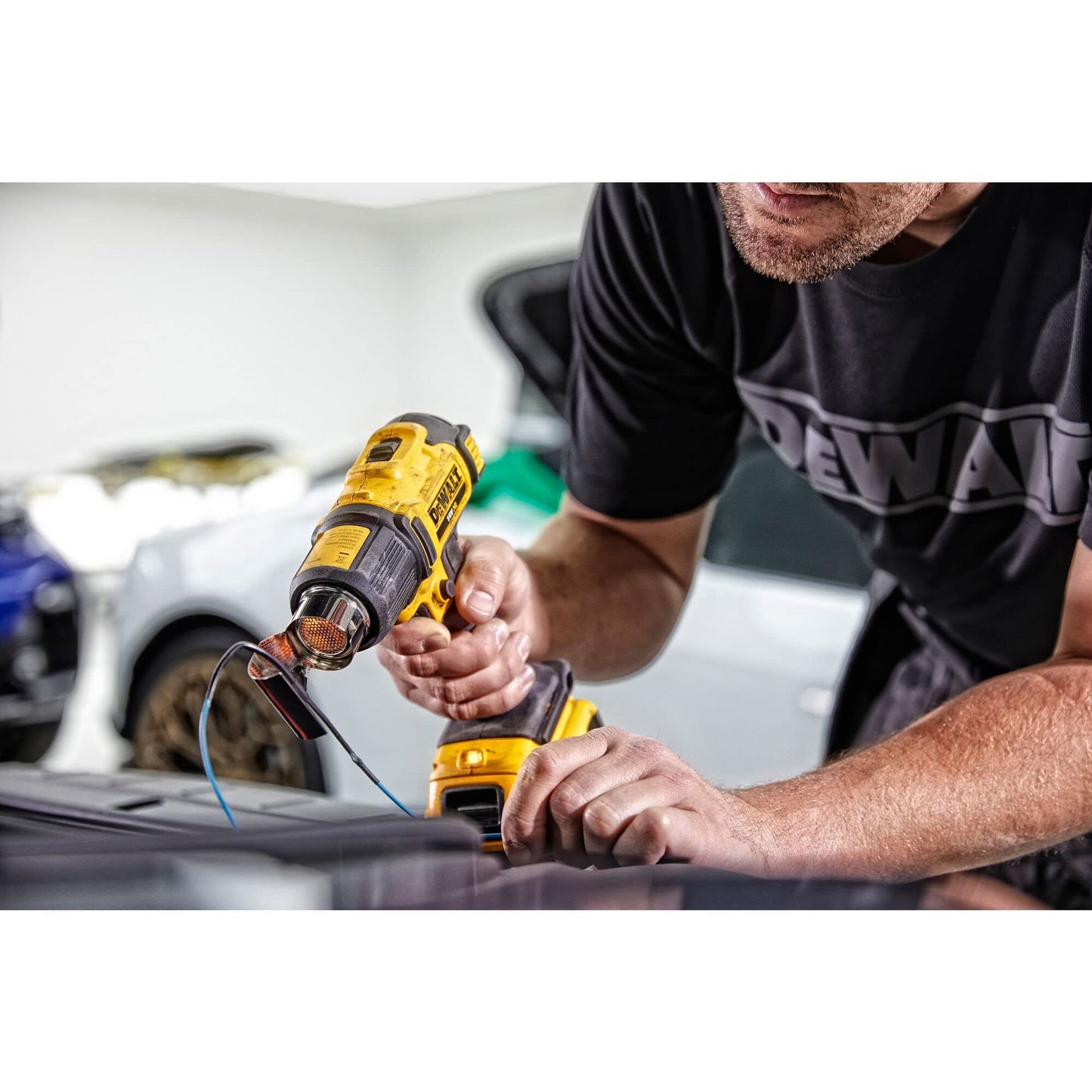 DEWALT Pistola termica XR 18V 2 regolazioni di temperatura, DCE530N-XJ