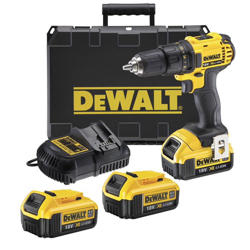 DEWALT – Avvitatore a batteria 18 V, 4 pezzi, dcd780 m3-de