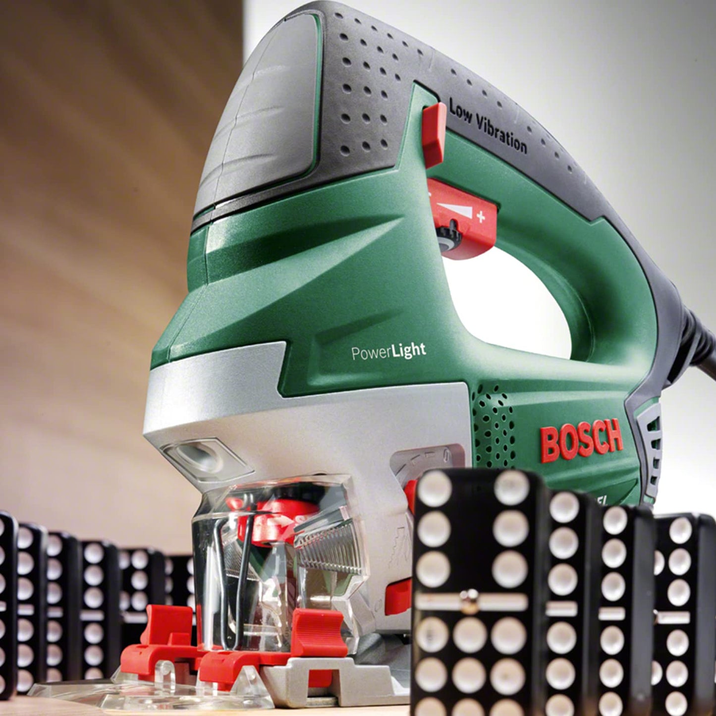 Bosch Home and Garden PST 1000 PEL Seghetto Alternativo Compact Expert, Verde, 100 mm