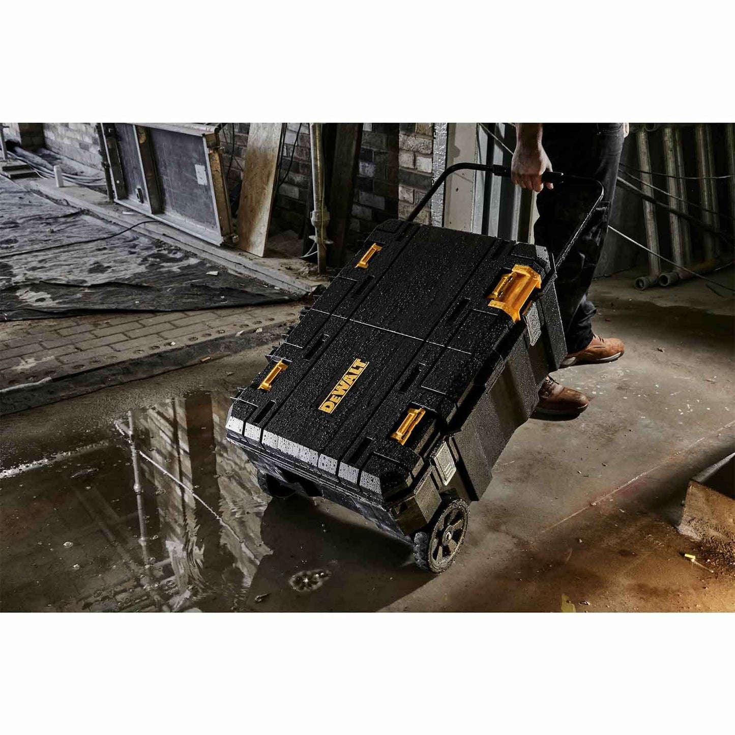 DeWalt TSTAK - Cassetta portautensili resistente da 100 l