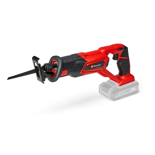 Einhell Te-Ap 18 Sega A Gattuccio Te-Ap18 Li Solo, Senza Batteria E Caricabatteria-Famiglia Power X-Change, Nero Rosso