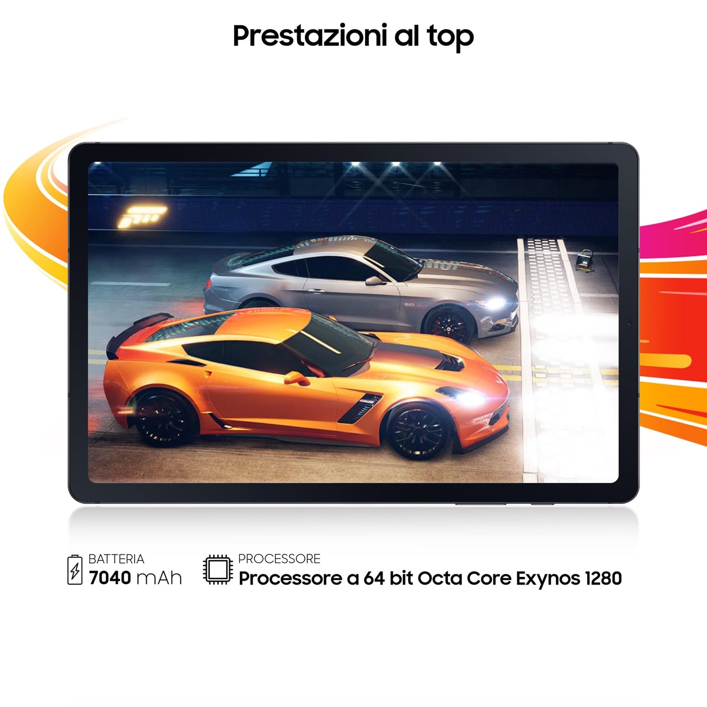 Samsung Galaxy Tab S6 Lite (2024), S Pen, Tablet, 10.4 Pollici Touchscreen LCD TFT, Wi-Fi, RAM 4 GB, 128 GB espandibili, Batteria 7040 mAh, Tablet Android 14 Oxford Gray [Versione italiana] 2024