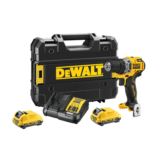 DEWALT Trapano Avvitatore Compatto 2 Velocità 12V, DCD701D2-QW