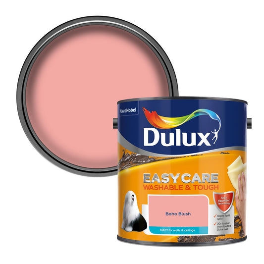 Dulux Vernice a emulsione opaca, facile da pulire, lavabile e resistente, 2,5 l