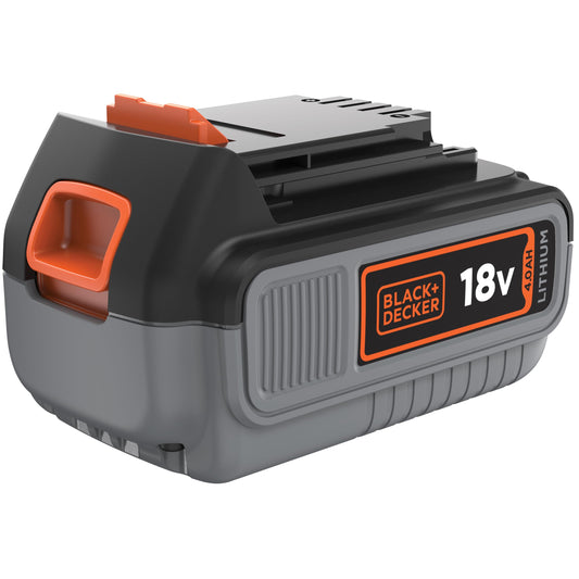 BLACK+DECKER, BATTERIA AL LITIO 18V - 4.0Ah: PER GAMMA BDCHD18 - BDCDD186 - BDCDC18 - EGBHP188 - EGBL188 - EGBL18 - ASL188 - ASD184 - BDCJS18 - HP188F4LBK Type3.BL4018-XJ