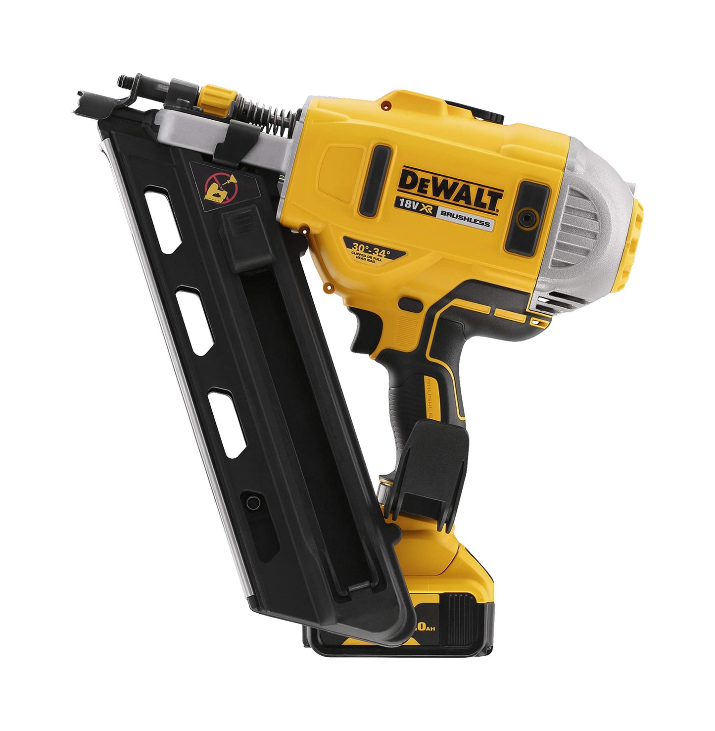 DeWalt DCN692P2-QW DCN692P2-QW-Clavadora de estructuras sin escobillas XR 18V