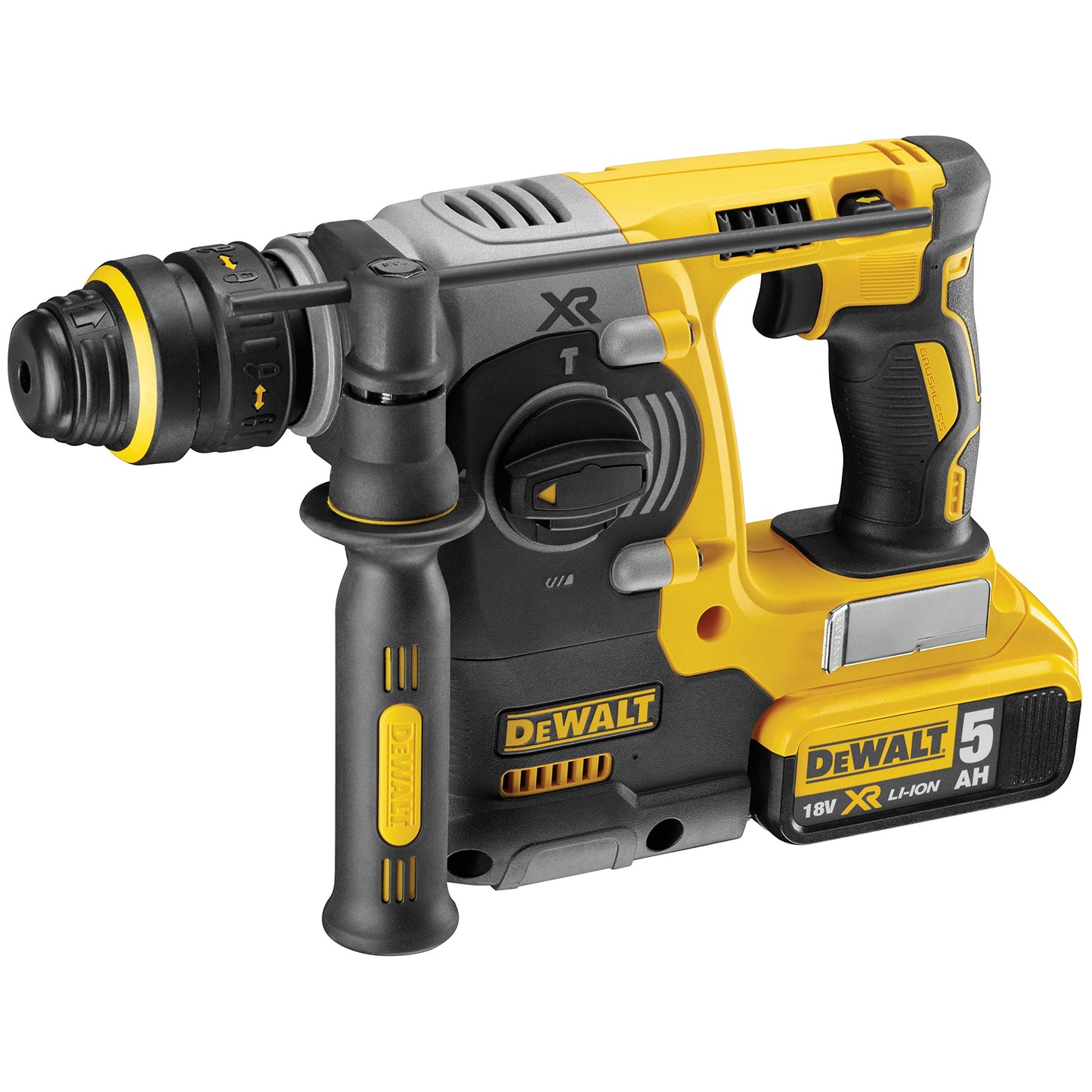 DeWalt,DCK422P3-QW Kit 4 attrezzi senza spazzola, 18 V, nero/giallo