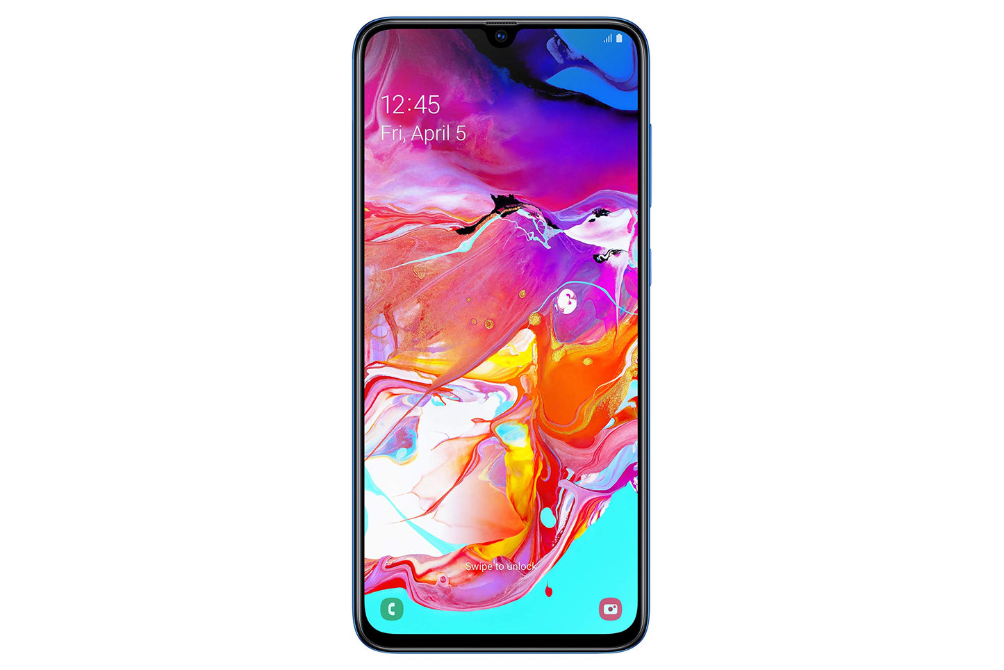 Samsung Galaxy A70 - Smartphone 4G (6,7'' - 128GO - 6 GO RAM) - BLUE - Version Germany