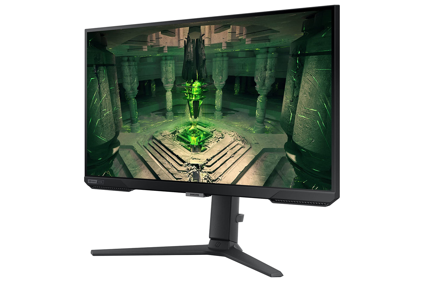 Samsung Monitor Gaming Odyssey G4 (S27BG400), Flat, 27'', 1920x1080 FHD, IPS, 240 Hz, 1 ms, Freesync Premium, G-Sync, HDMI, Display Port, Ingresso Audio, HAS, Pivot, Eye Saver Mode, Flicker Free