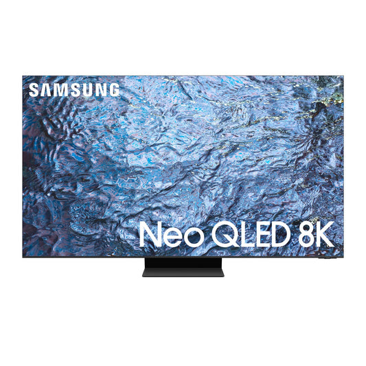 Samsung TV Neo QLED QE75QN900CTXZT, Smart TV 75" Serie QN900C perfetto per il Gaming, Neo QLED 8K UHD, Dolby Atmos, Alexa e Google Assistant integrati, Titan Black, 2023, DVB-T2