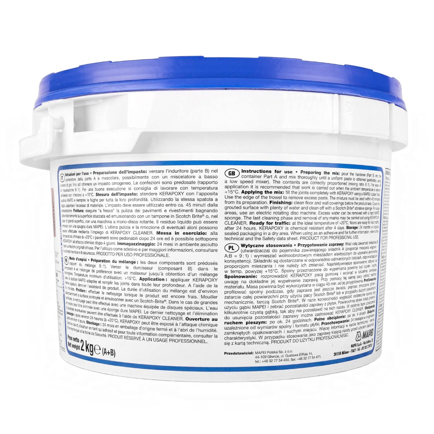 Mapei Kerapoxy 2kg 145 Terra Di Siena La malta epossidica resistente agli acidi ideale per incollare e stuccare piastrelle ceramiche e materiali in pietra.