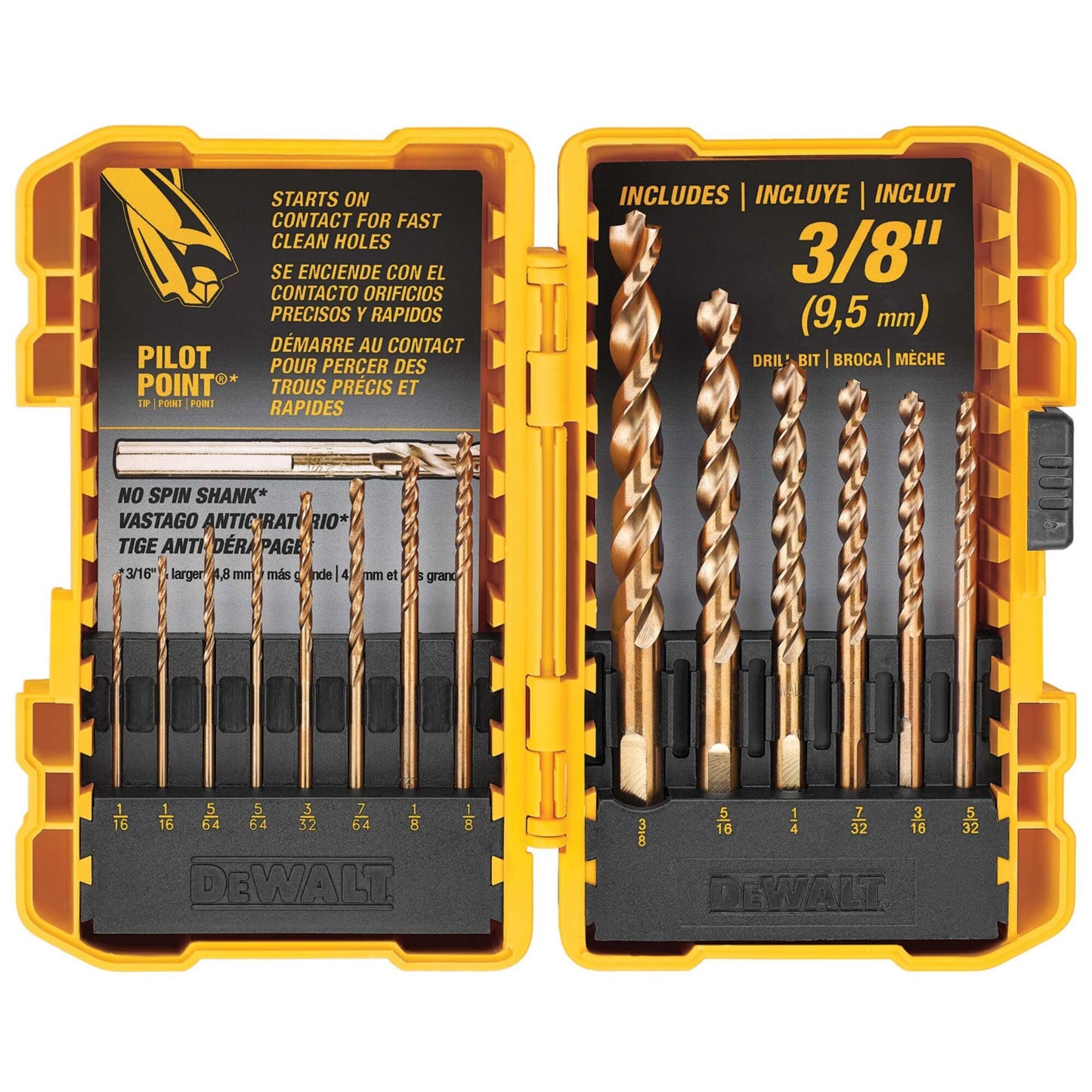 DeWalt DWA2FTS100 Screwdriving and drilling set, 100 pezzi