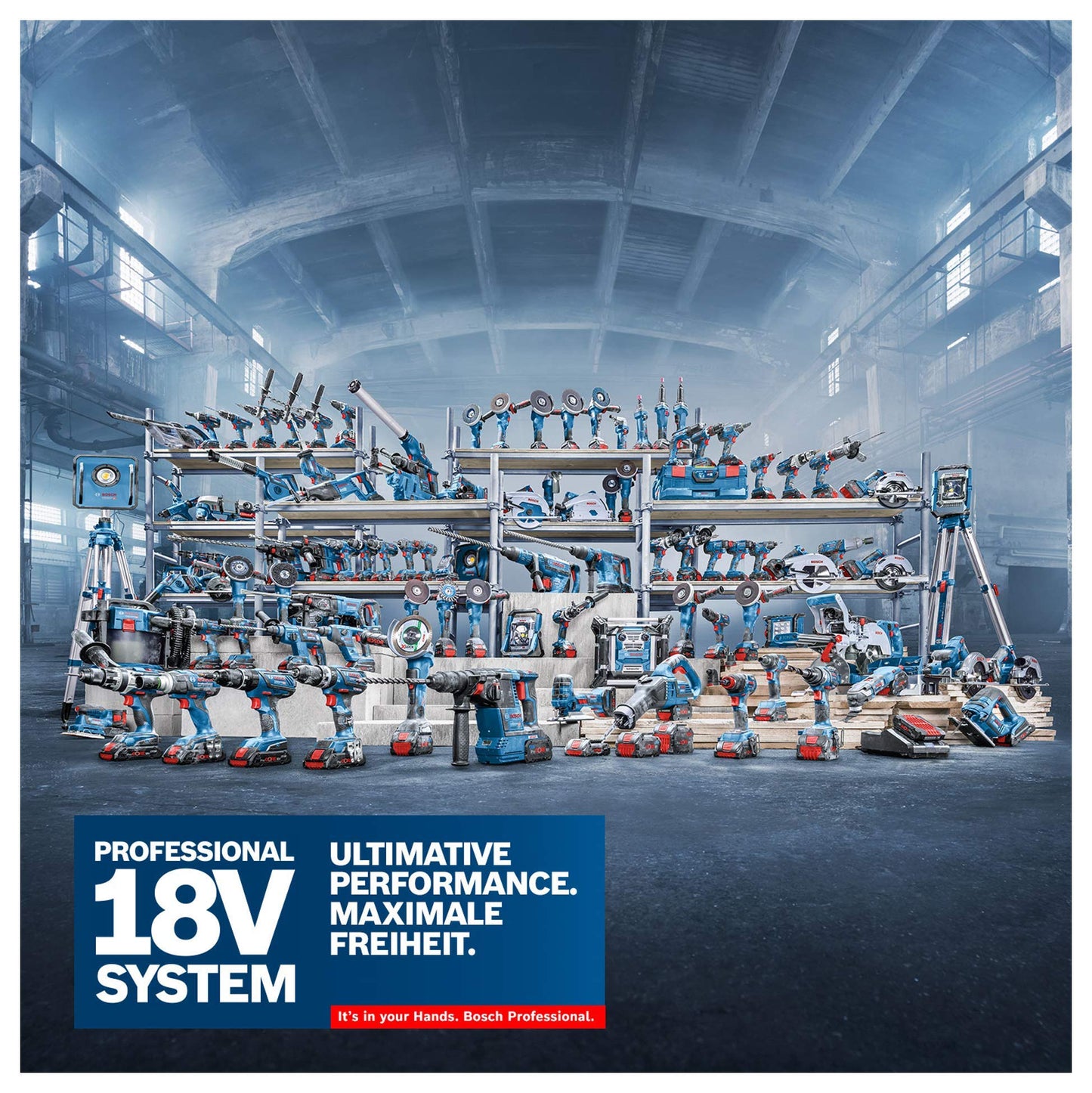 Bosch Professional 18 V System Smerigliatrice Angolare a Batteria, Disco 125 mm, Velocità Variabile, in L-BOXX