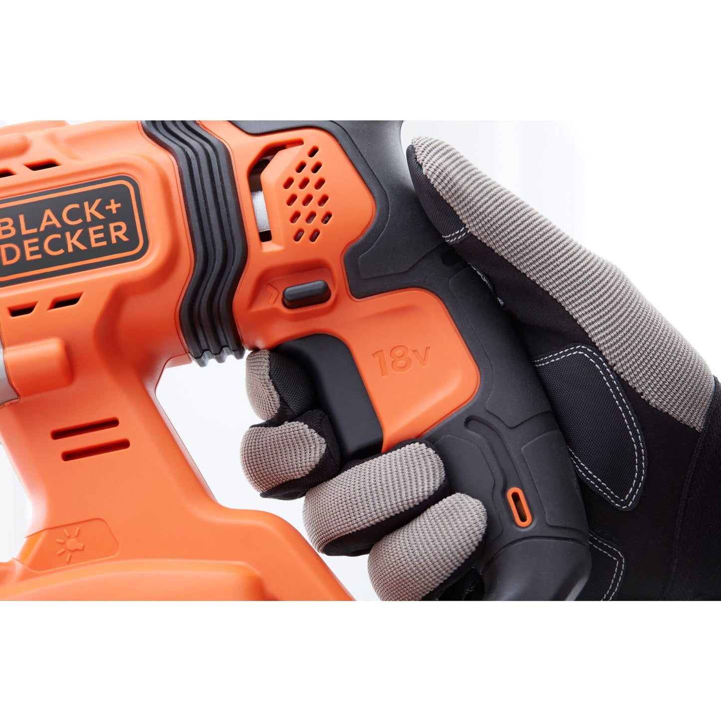 BLACK+DECKER TASSELLATORE A BATTERIA 18V SDS - 1 batteria 18V 4,0Ah - Mandrino a cremagliera x punte standard - Caricabatterie rapido - 1 punta SDS+ 6mm muro - Valigetta BCD900M1K-QW