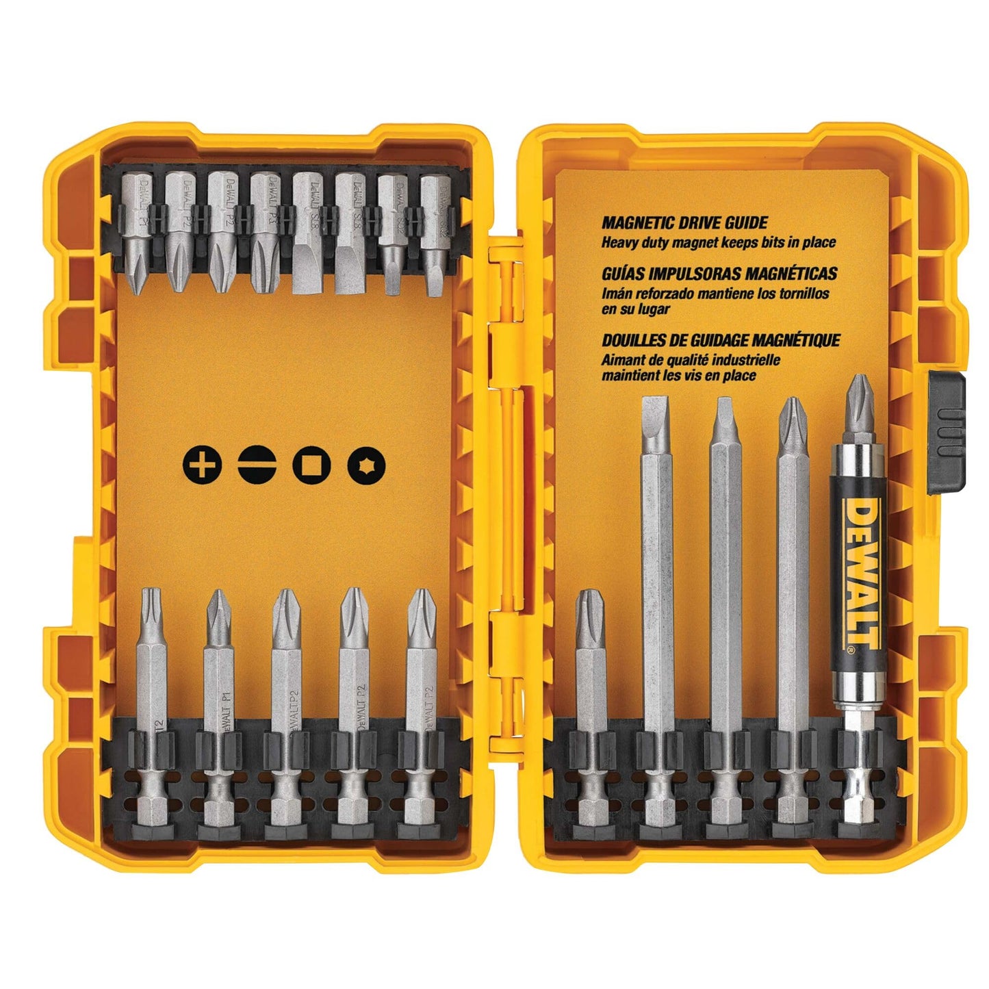 DeWalt DWA2FTS100 Screwdriving and drilling set, 100 pezzi