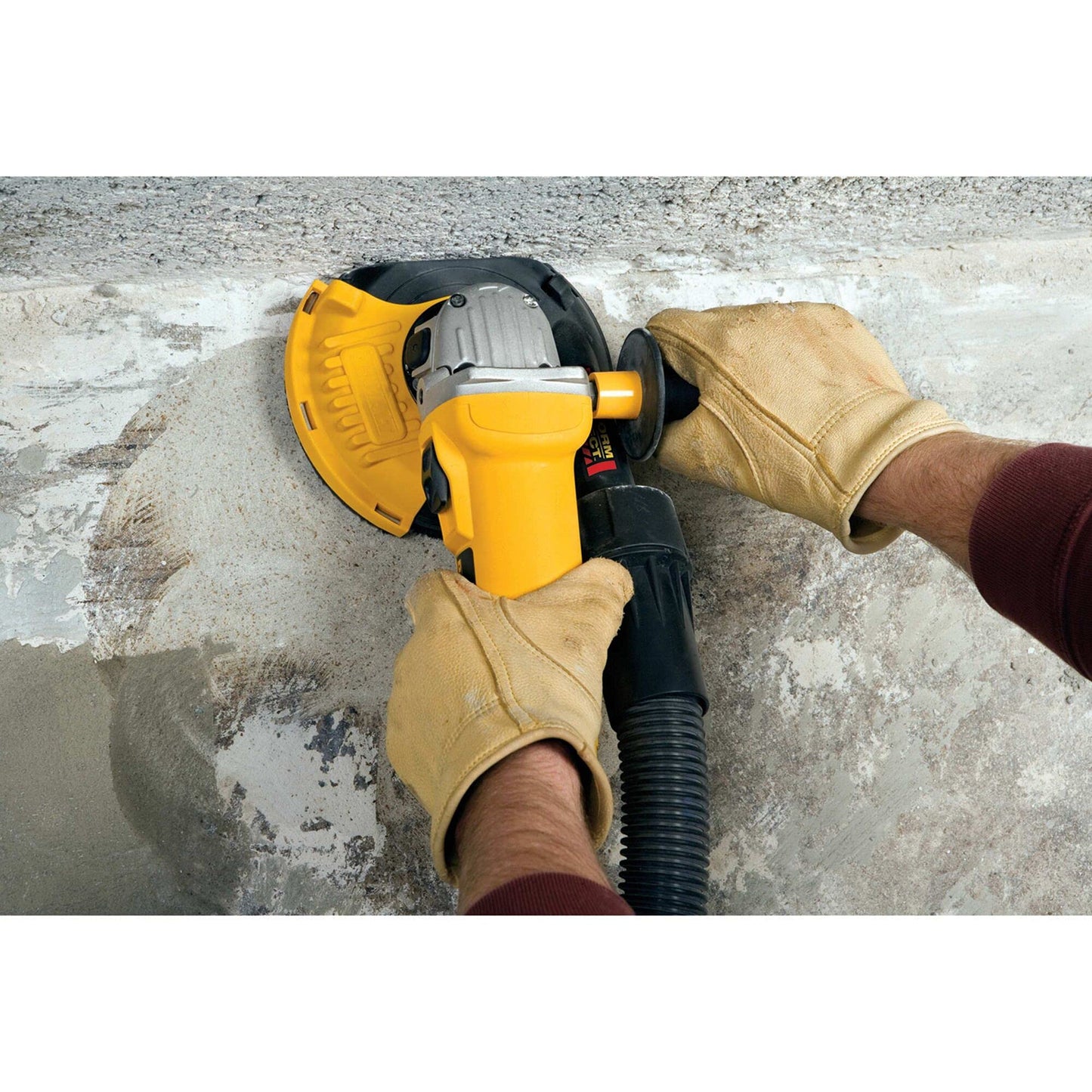 DEWALT Cuffia di aspirazione con spazzole per levigatura di superfici, DWE46150-XJ