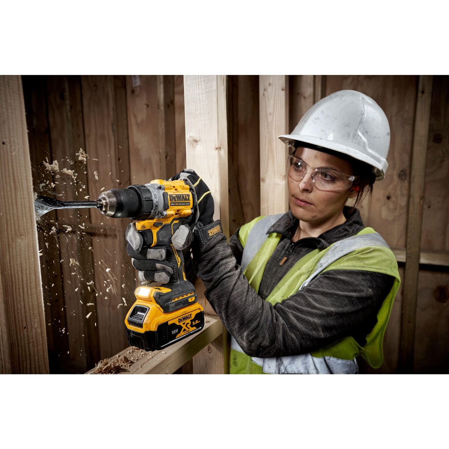 DEWALT DCD800P2T-QW Trapano Avvitatore compatto 2 Velocità XR 18V BRUSHLESS.