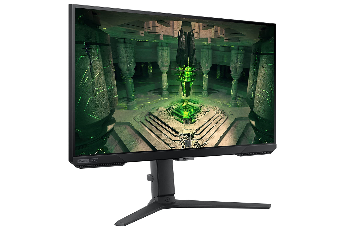 Samsung Monitor Gaming Odyssey G4 (S27BG400), Flat, 27'', 1920x1080 FHD, IPS, 240 Hz, 1 ms, Freesync Premium, G-Sync, HDMI, Display Port, Ingresso Audio, HAS, Pivot, Eye Saver Mode, Flicker Free