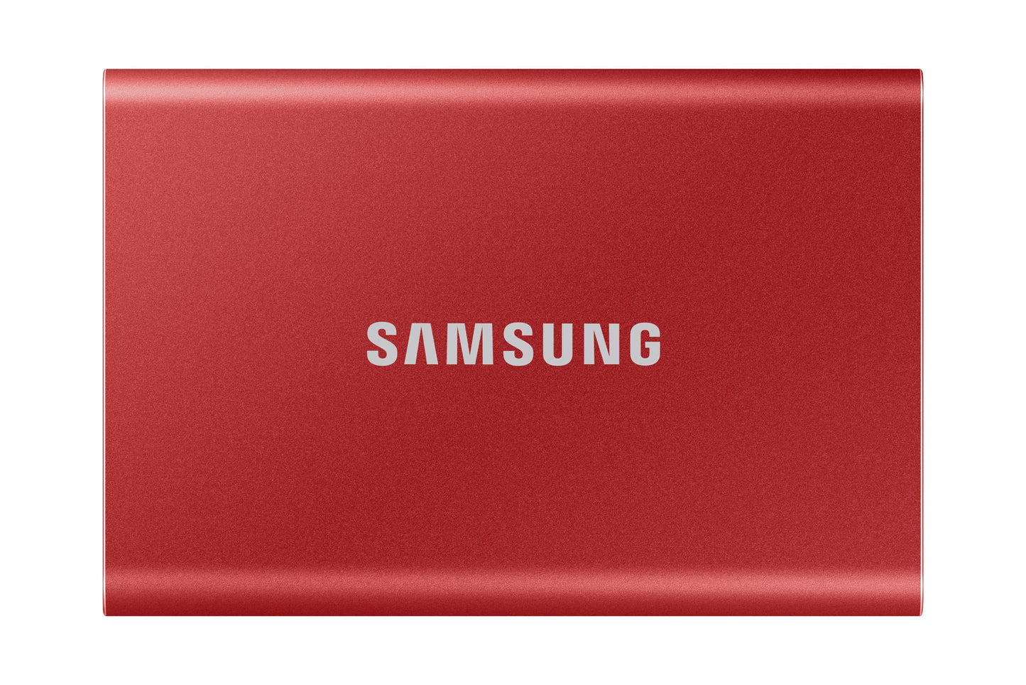 Samsung T7 Portable SSD - 2 TB - USB 3.2 Gen.2 External SSD - Metallic Red (MU-PC2T0R/WW)