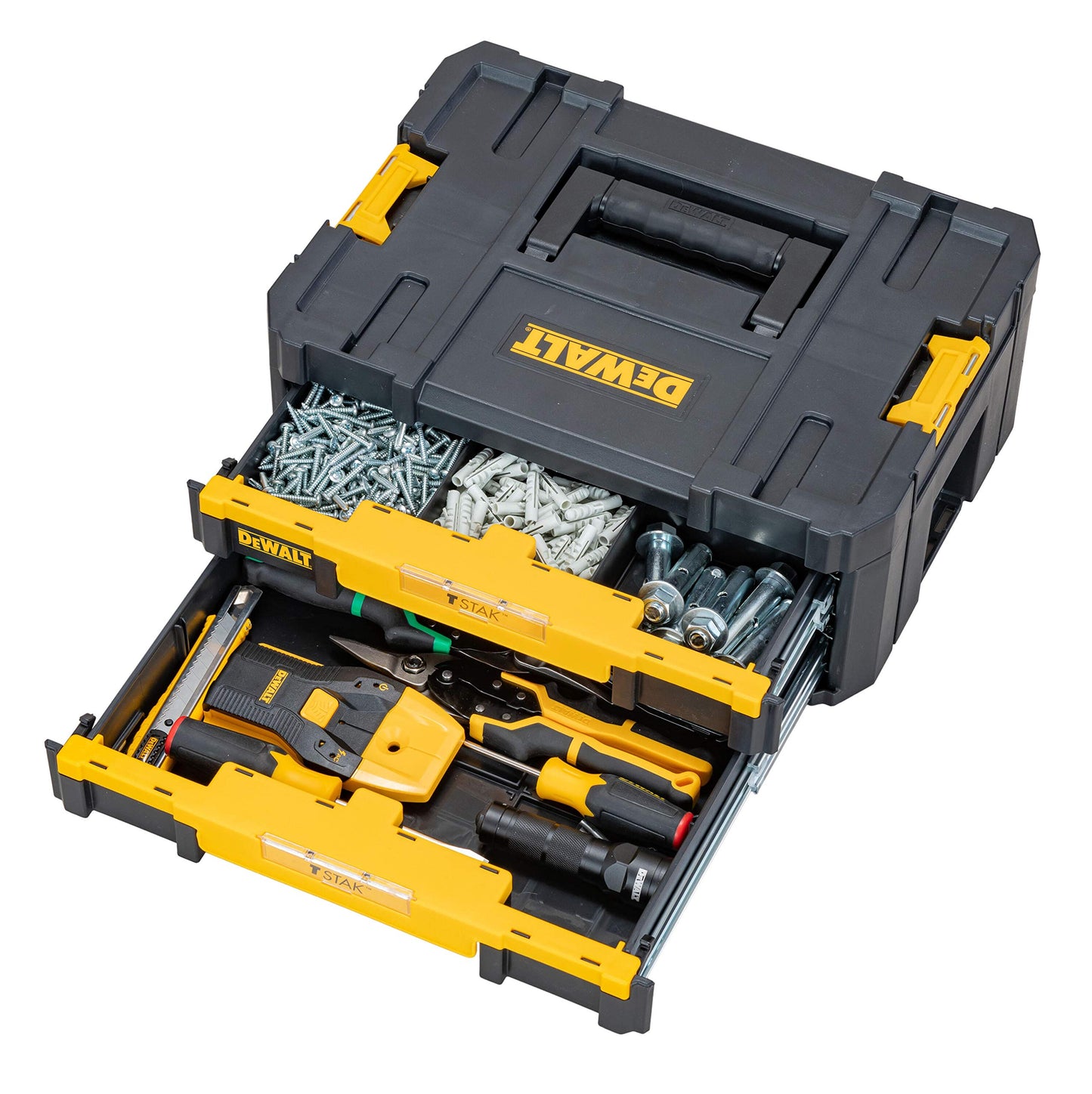 DEWALT DWST1-70706 IT TSTAK™ IV Doppio cassetto con separatori regolabili