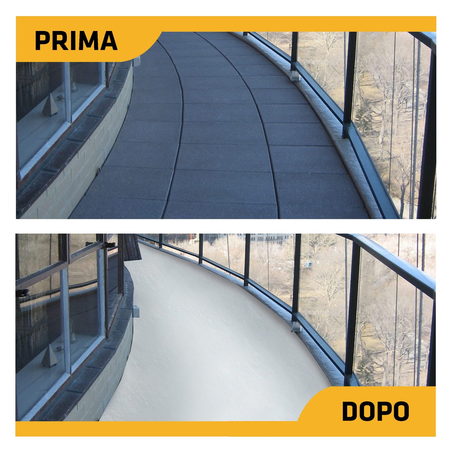 Sika - Sikalastic 520 Fiber IT, Bianco - Membrana liquida impermeabilizzante - Rivestimento decorativo elastomerico - Applicato a freddo - 5 kg