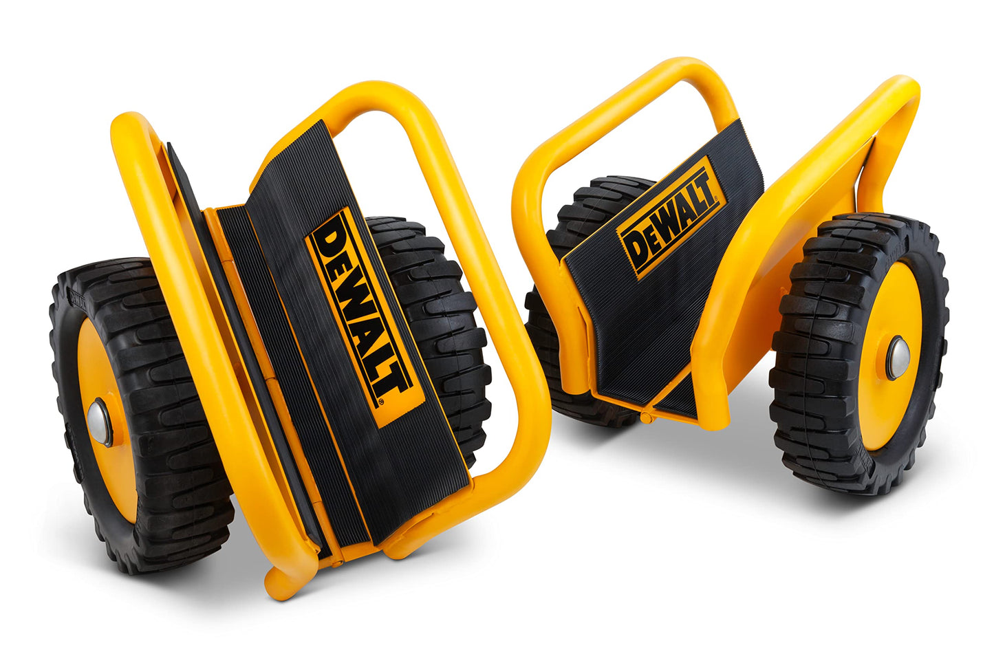 DeWalt DXWT-200 Carrello per Dischi - Carrello con Ruote Portatutto max. 500 kg - Carrello da Trasporto per Pannelli e Porte - Superficie Antiscivolo - Azione con Morsetto a Cerniera