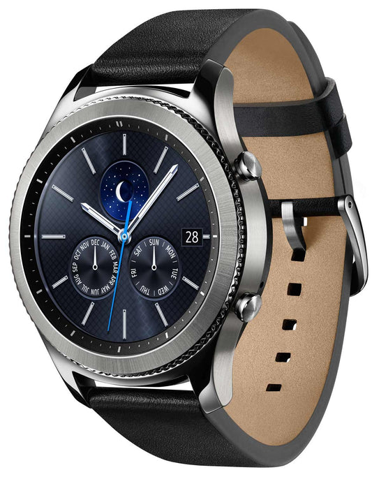 Samsung Gear S3 Classic Smartwatch, Display 1.3" SAMOLED, Memoria Interna 4 GB, 768 MB RAM, Argento