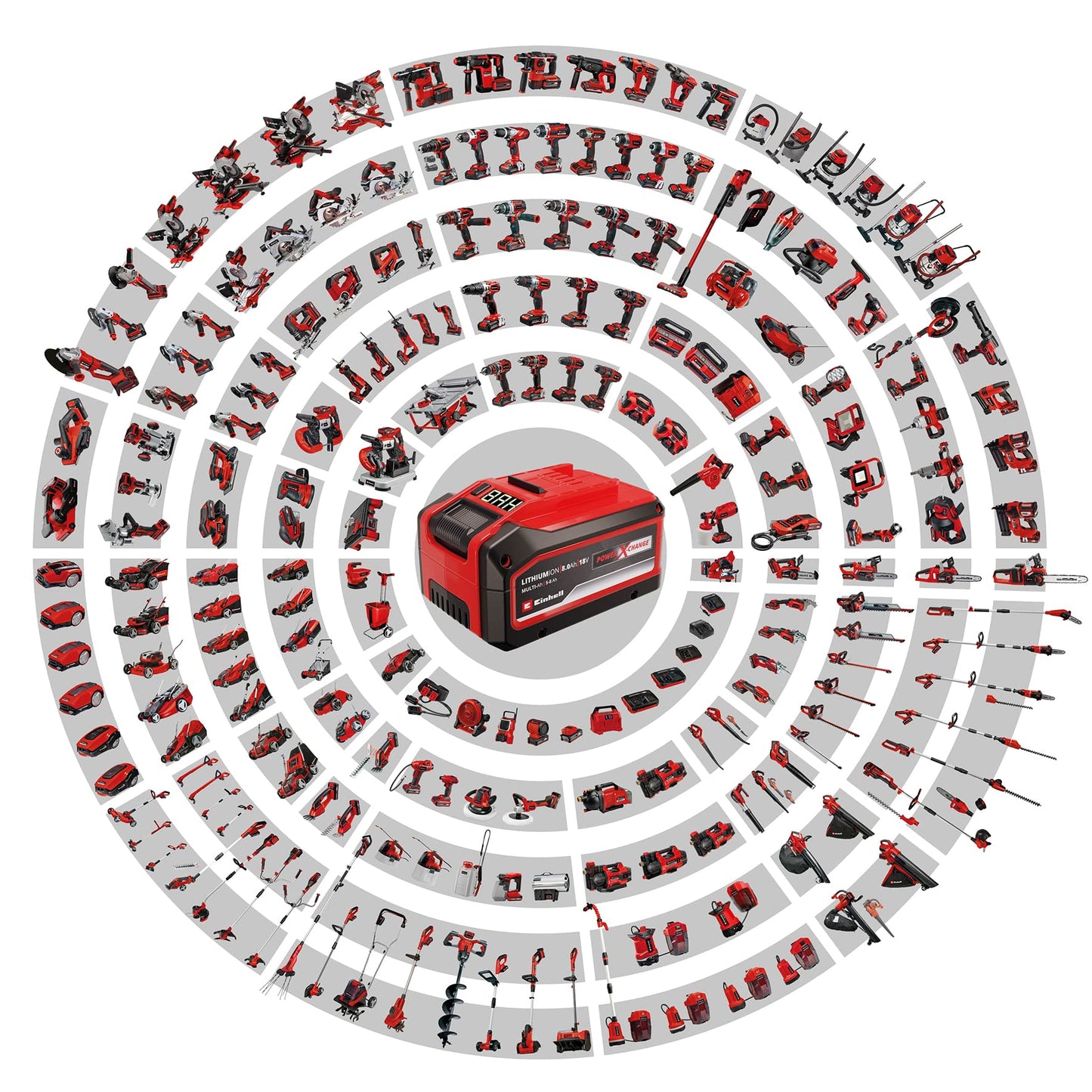 Einhell Tassellatore a batteria TE-HD 18/20 Li BL-Solo Power X-Change (18 V, 1,8 J, 20 mm di potenza di perforazione su cemento, velocità di impatto di 4.750 min-1 max., SDS-Plus, senza batteria)