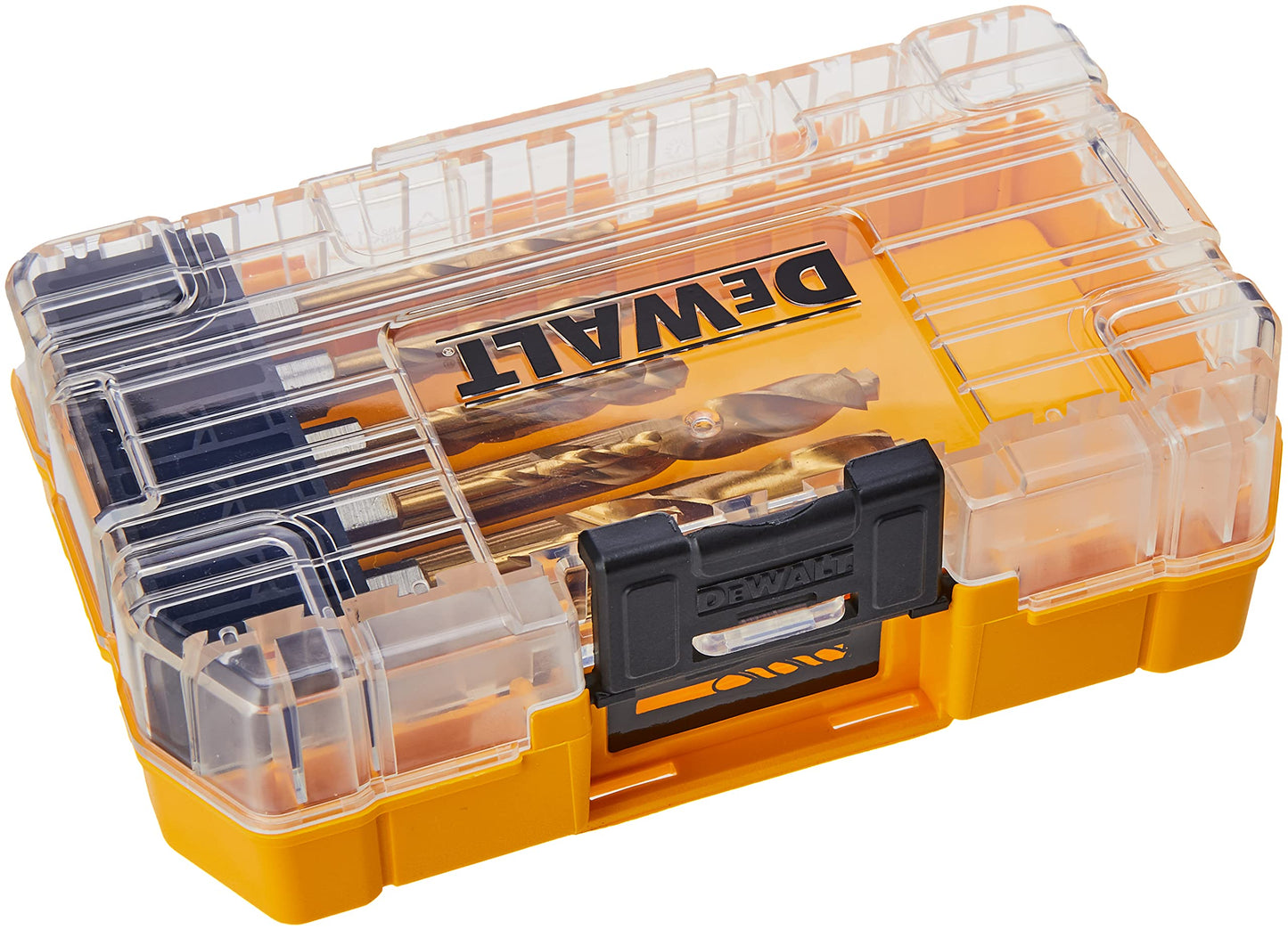 DEWALT DT50050-QZ Set 10 Punte Impact Titanium per Avvitatore a Impulsi, Attacco 1/4, in Cassetta, 3, 3.2, 3.5, 4, 4.5, 5, 6, 8, 10, 12 mm