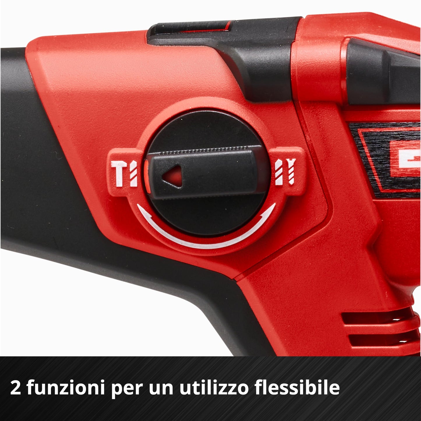 Einhell Tassellatore a Batteria TE-HD 18/12 Li - Solo Power X-Change (18 V, 2+1 Foratura con Percussione/Avvitatura, Bit Adapter, 1,3 J, SDS+, 1 mm)