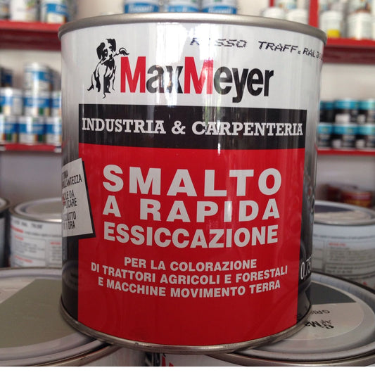 SMALTO RAPIDA ESSICCAZIONE MAXMEYER GRIGIO GRAFITE RAL 7024 Lt 0,750