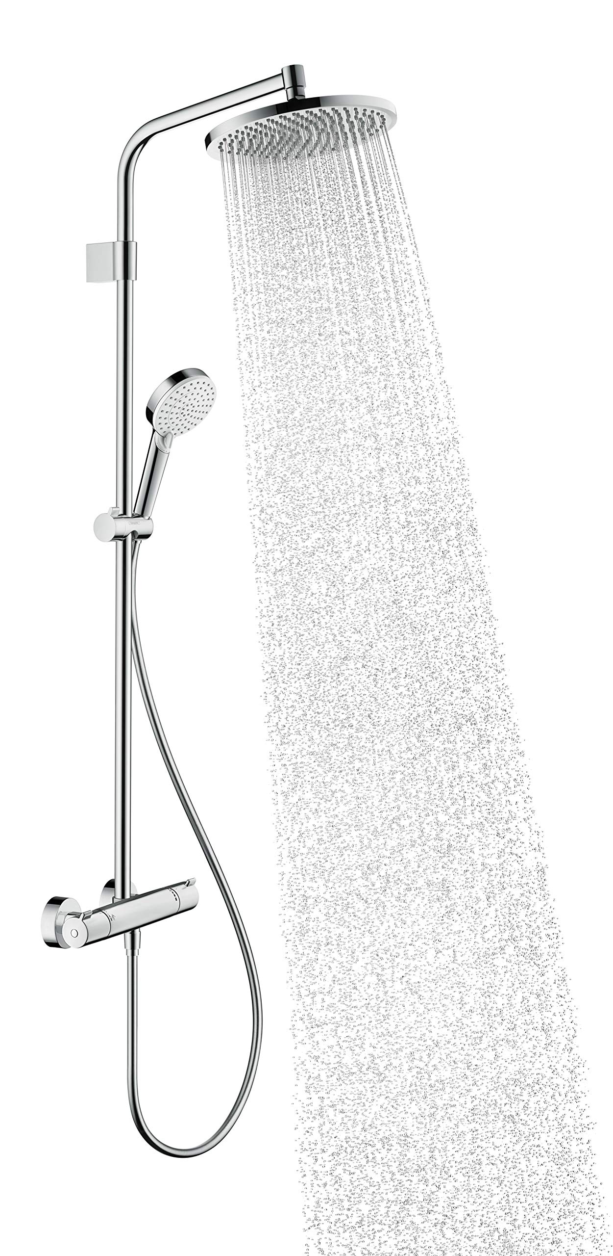 hansgrohe Crometta S Colonna doccia 240 Varia con termostatico, cromo, 26781000