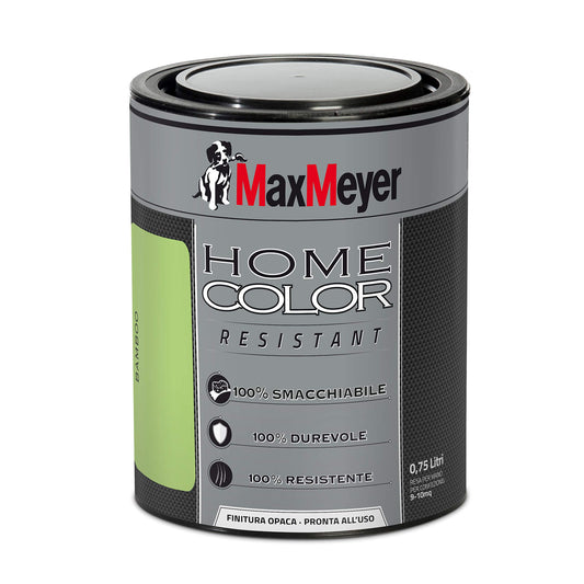 MaxMeyer Pittura colorata murale Home Color Resistant Bamboo 0,75 L [Cod.164821D300004]