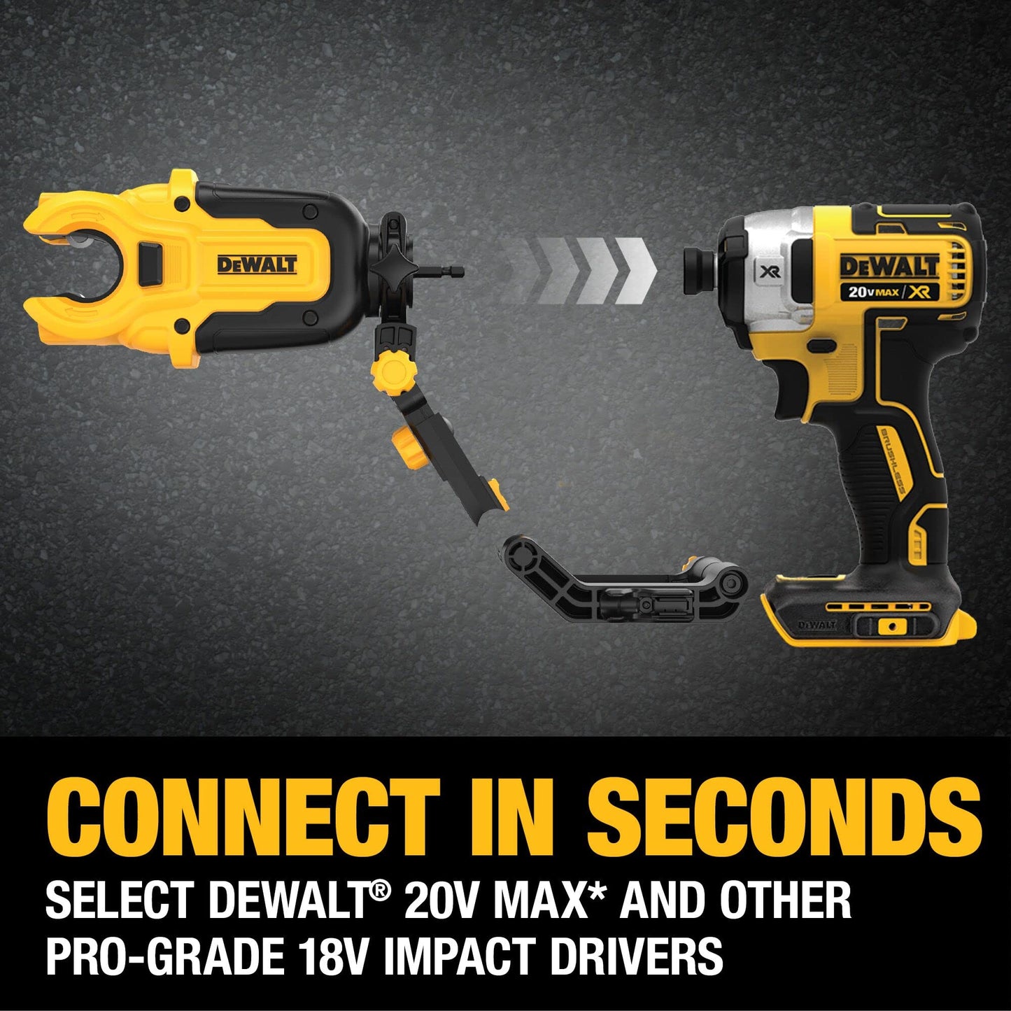 DEWALT Impact Connect - Tagliatubi in rame, attacco avvitatore a percussione, tagliatubi (DWACPRIR)