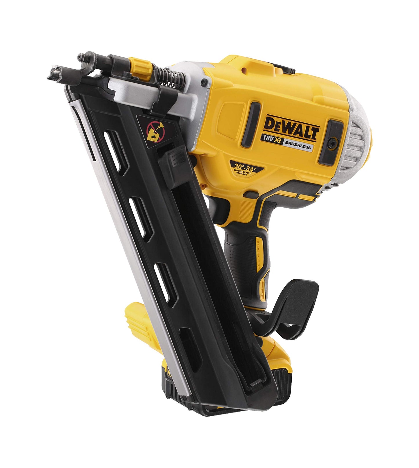 DeWalt DCN692P2-QW DCN692P2-QW-Clavadora de estructuras sin escobillas XR 18V