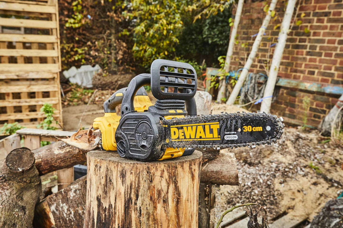 DeWalt DCM565P1 chainsaw Nero, Giallo