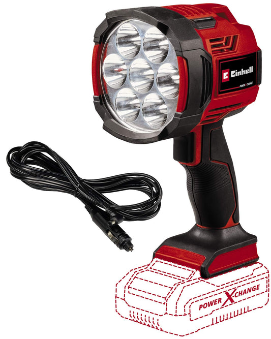 Einhell TE-CL 18/2500 LiAC-Solo Lampada a batteria Power X-Change (18 V, 2500 lm, 6500 K, senza batteria e caricabatteria)