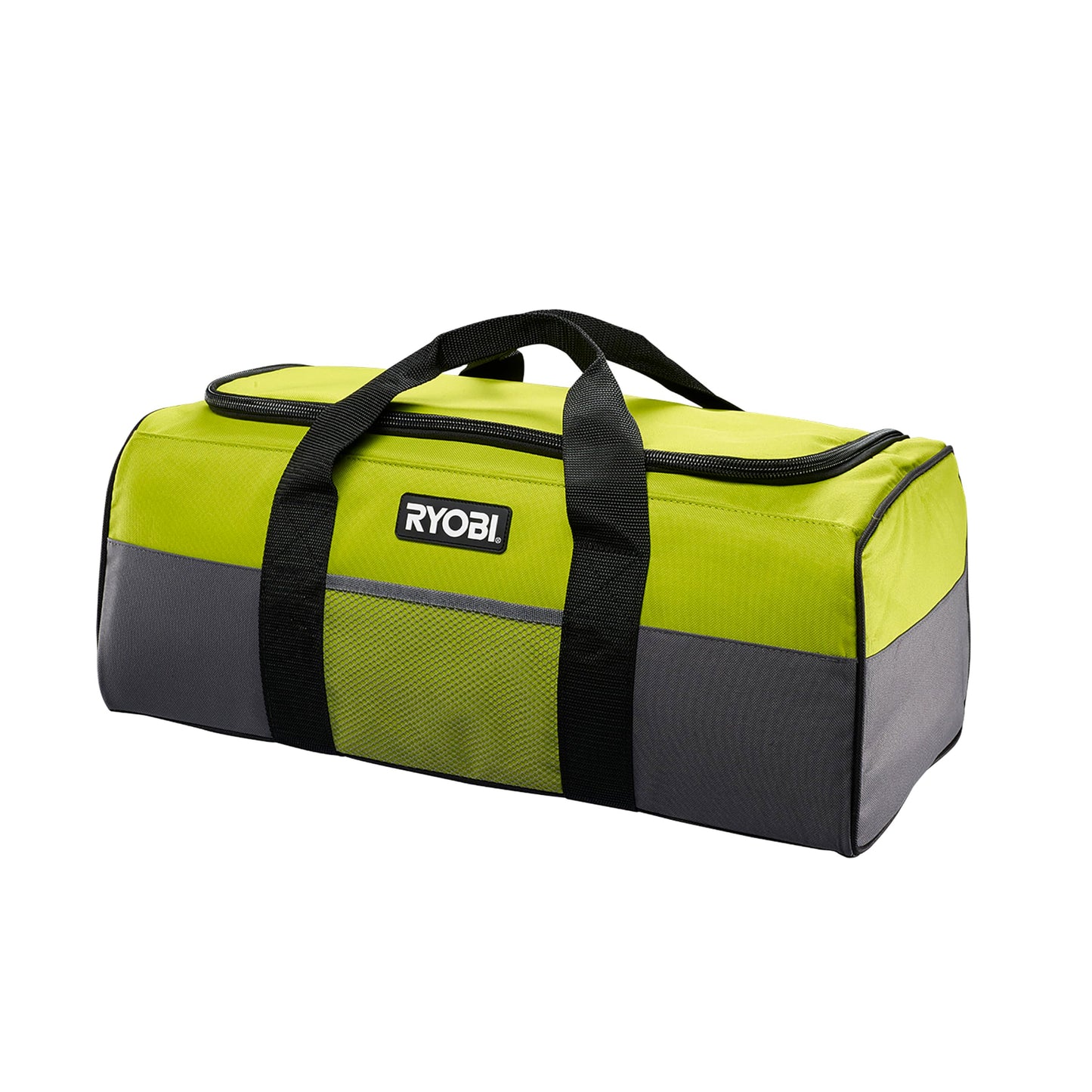 RYOBI - Duo 18 V ONE+: Trapano a percussione 50 Nm Mandrino 13 mm LED & Smerigliatrice 115 mm 7.500 giri/min - Viene fornito con 1 batteria 4 Ah, 1 batteria 2 Ah, un caricabatterie e una grande borsa