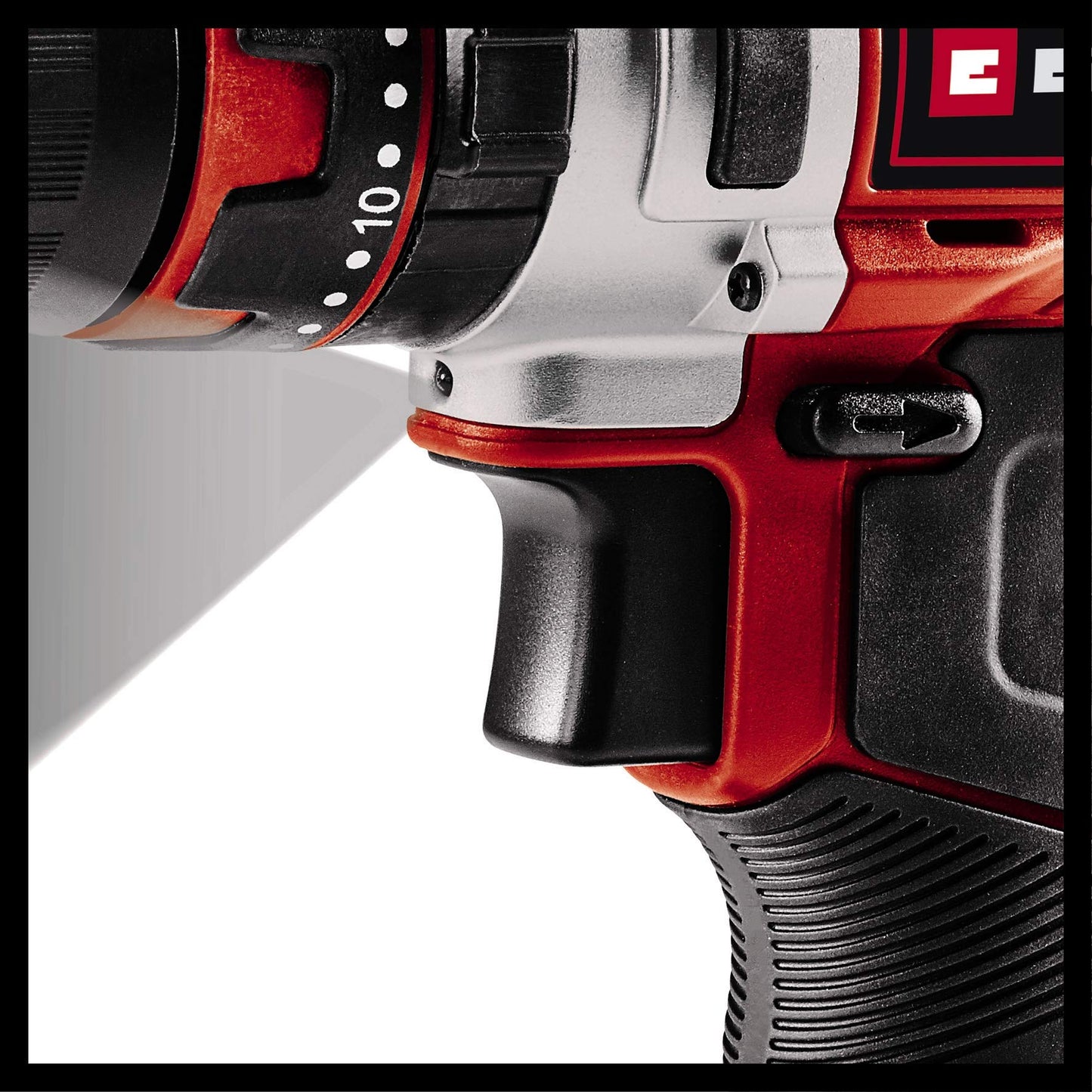 Einhell Trapano A Percussione A Batteria, 20.7 x 6.5 x 19.5 Cm, Nero Rosso