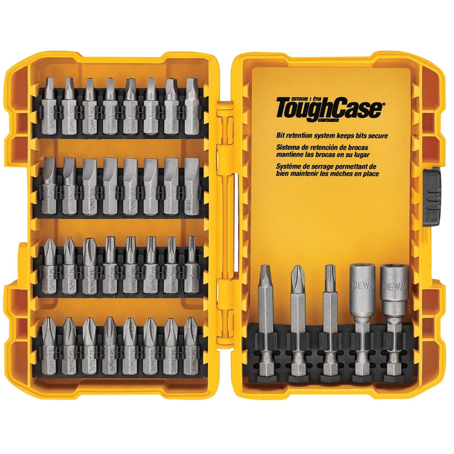 DeWalt DWA2FTS100 Screwdriving and drilling set, 100 pezzi