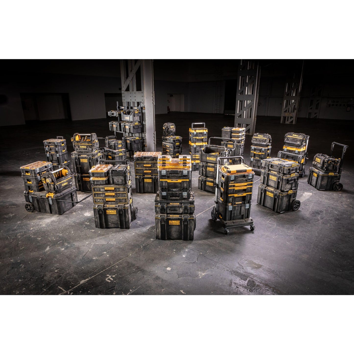 Dewalt Dwst08330-1 Unità 3 Cassetti, 3 Cassett Profondi in ABS, Compatibile con Moduli Tough System 2.0 e 1.0