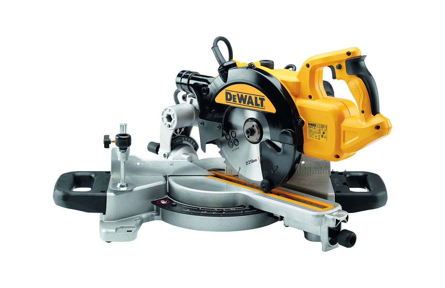 DEWALT Troncatrice radiale 216mm 1400W + Sistema tracciatura XPS, DWS774-QS