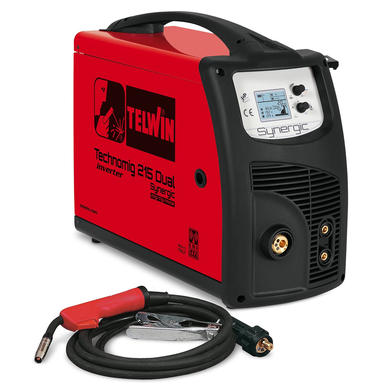 Telwin Saldatrice Inverter TELWIN TECHNOMIG 215 Dual Synergic 230V - art. 816053